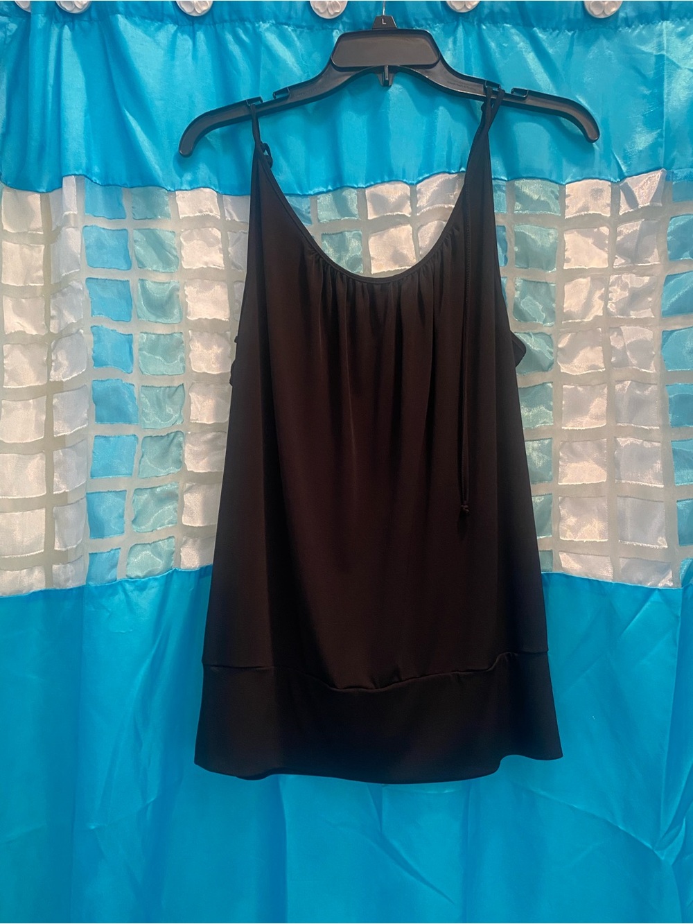 Cache Black Beaded Women's Camisole - Picture 2 of 3